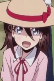 帽子の女の子